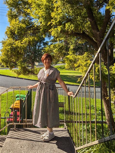 Rachel on the Stairs .
